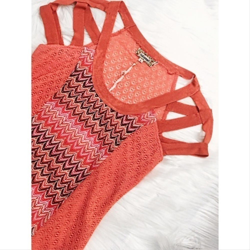 LuLumari bandage sleeve top NWT